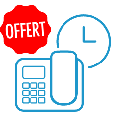 Accueil téléphonique et écran cabinet dentaire offre